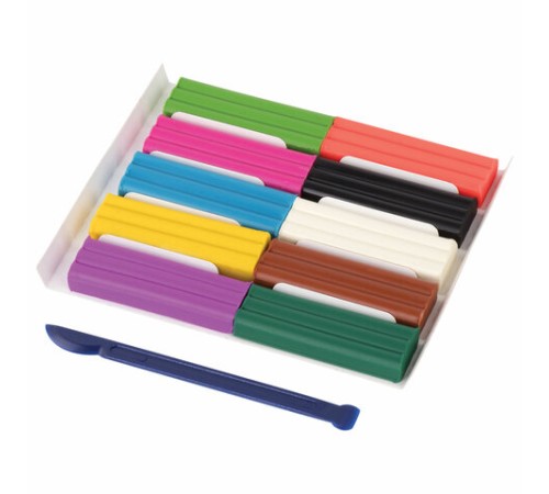 Пластилин восковой ЮНЛАНДИЯ 