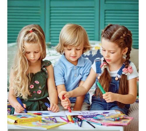 Альбом для рисования, А4, 24 листа, скоба, обложка картон, ЮНЛАНДИЯ, 202х285 мм, 