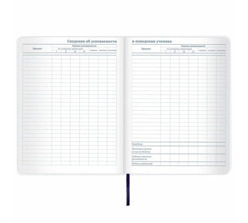 Дневник 1-11 класс 48 л., кожзам (гибкая), термотиснение, BRAUBERG 