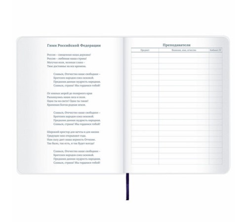 Дневник 1-11 класс 48 л., кожзам (гибкая), термотиснение, BRAUBERG 