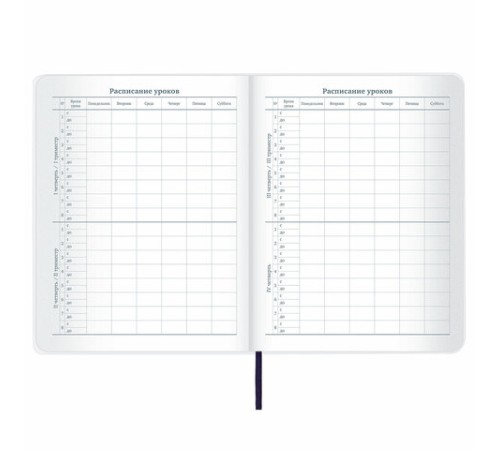 Дневник 1-11 класс 48 л., кожзам (гибкая), термотиснение, BRAUBERG 