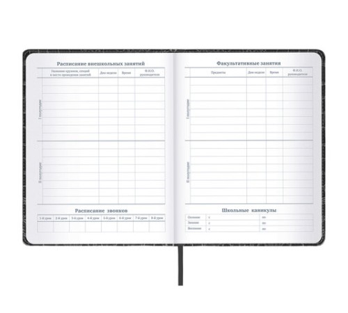 Дневник 1-11 класс 48 л., кожзам (твердая с поролоном), нашивка, BRAUBERG 