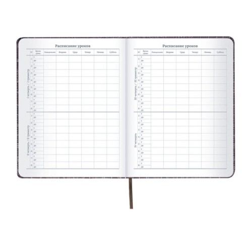 Дневник 1-11 класс 48 л., кожзам (твердая с поролоном), нашивка, BRAUBERG 