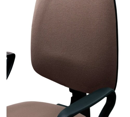 Кресло BRABIX "Prestige Ergo MG-311", регулируемая эргономичная спинка, ткань, серое, 531874