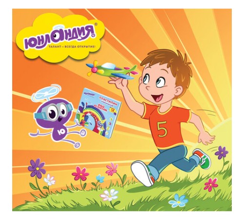 Пластилин классический ЮНЛАНДИЯ 