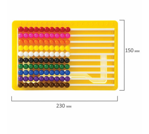 Счеты детские ЮНЛАНДИЯ 
