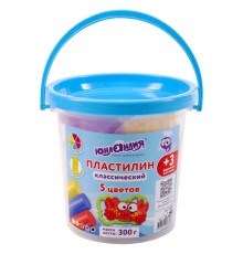 Пластилин в ведерке ЮНЛАНДИЯ 