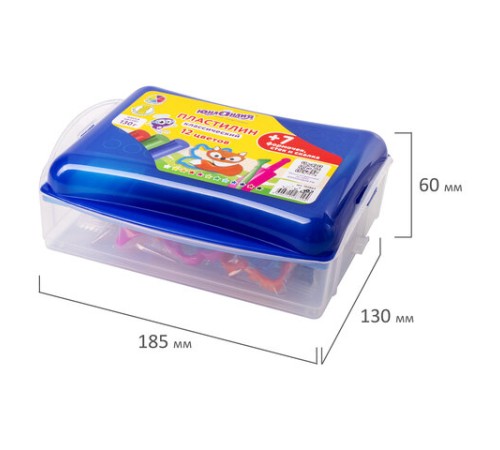 Пластилин в боксе ЮНЛАНДИЯ 