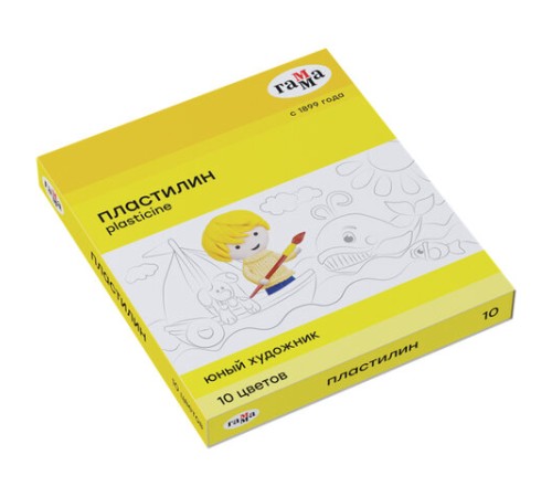 Пластилин классический ГАММА 