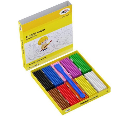 Пластилин классический ГАММА 