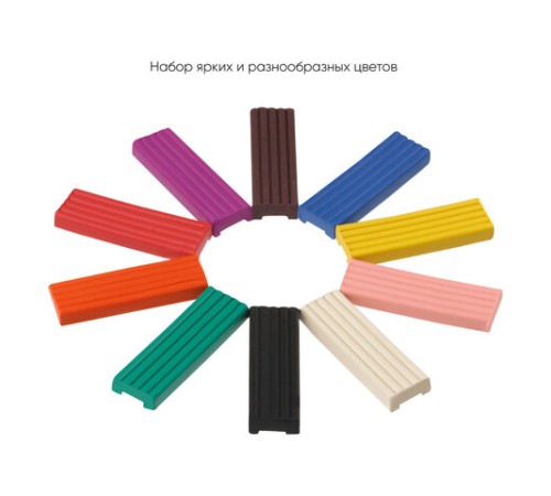 Пластилин классический ГАММА 