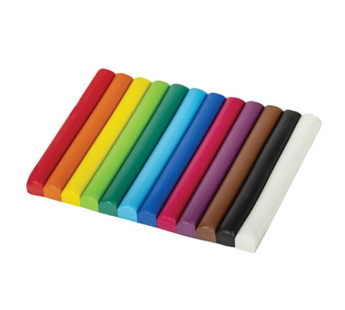 Пластилин классический BRAUBERG KIDS, 12 цветов, 240 г, ВЫСШЕЕ КАЧЕСТВО, 105873