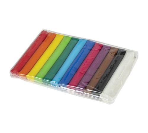 Пластилин классический BRAUBERG KIDS, 12 цветов, 240 г, ВЫСШЕЕ КАЧЕСТВО, 105873