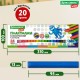 Пластилин классический BRAUBERG KIDS, 24 цвета, 500 г, ВЫСШЕЕ КАЧЕСТВО, 105874