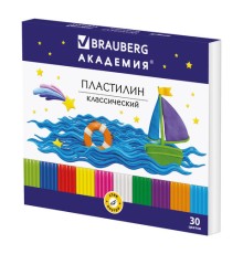 Пластилин классический BRAUBERG 