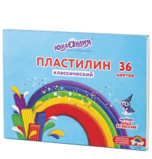 Пластилин классический ЮНЛАНДИЯ 