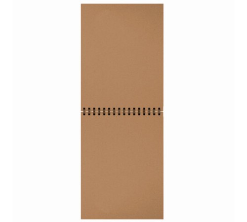 Альбом для рисования, крафт-бумага 140 г/м2, 147х205 мм, 30 л., спираль, BRAUBERG ART CLASSIC, 105915