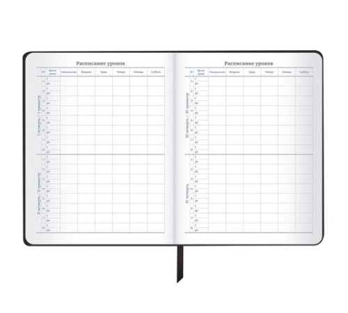 Дневник 1-11 класс 48 л., кожзам (твердая), термотиснение, BRAUBERG 