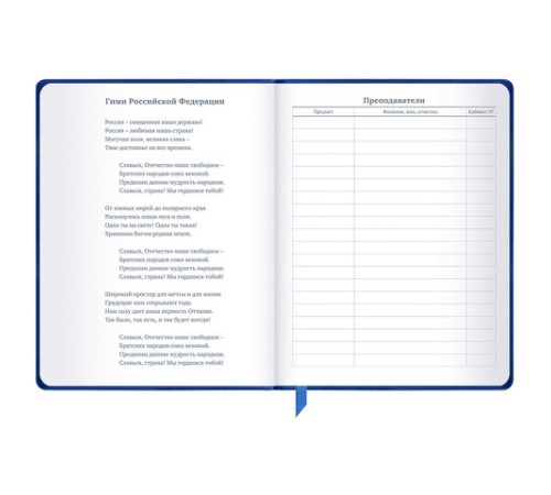 Дневник 1-11 класс 48 л., кожзам (твердая), термотиснение, BRAUBERG 