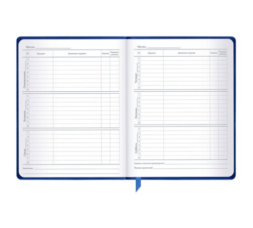 Дневник 1-11 класс 48 л., кожзам (твердая), термотиснение, BRAUBERG 