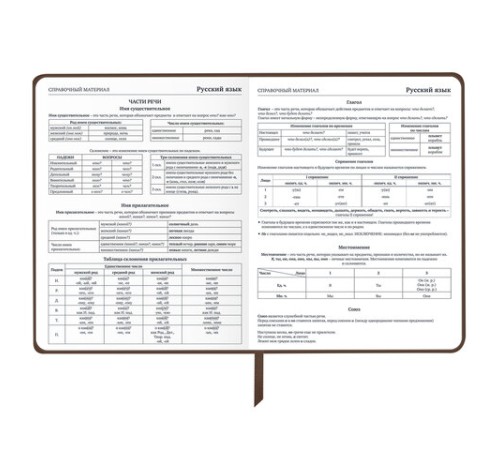 Дневник 1-11 класс 48 л., кожзам (твердая), термотиснение, BRAUBERG 