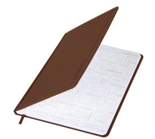 Дневник 1-11 класс 48 л., кожзам (твердая), термотиснение, BRAUBERG 