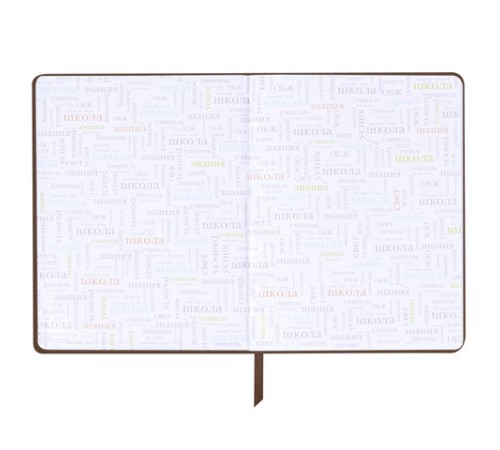 Дневник 1-11 класс 48 л., кожзам (твердая), термотиснение, BRAUBERG 