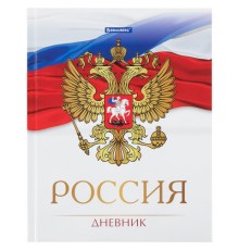Дневник 5-11 класс 48 л., твердый, BRAUBERG, глянцевая ламинация, с подсказом, 