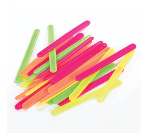 Счетные палочки ЮНЛАНДИЯ, 30 шт., ассорти, в пластиковом пенале, 106145