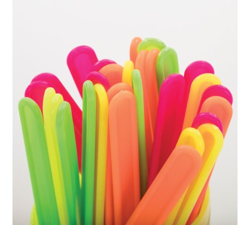 Счетные палочки ЮНЛАНДИЯ, 30 шт., ассорти, в пластиковом пенале, 106145