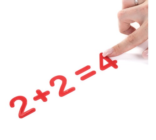 Касса цифр и счетных материалов 132 элемента, пенал, ПИФАГОР, 106146