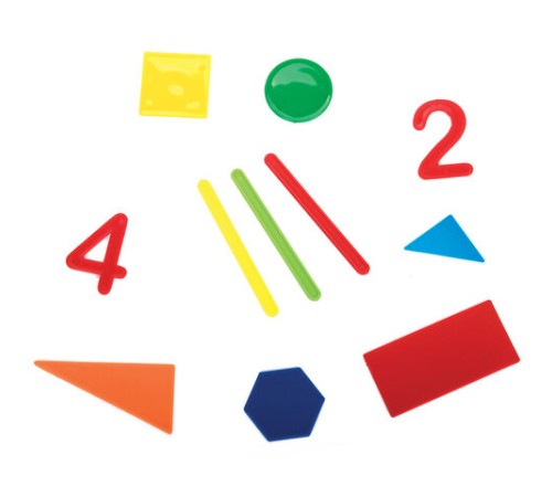 Касса цифр и счетных материалов 132 элемента, пенал, ПИФАГОР, 106146