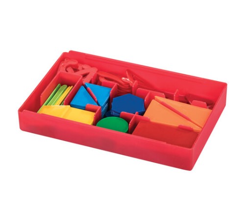 Касса цифр и счетных материалов 132 элемента, пенал, ПИФАГОР, 106146