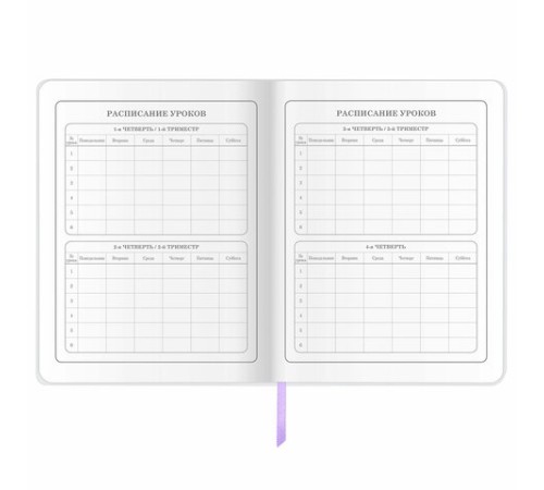 Дневник 1-4 класс 48 л., кожзам (гибкая), печать, фольга, ЮНЛАНДИЯ, 