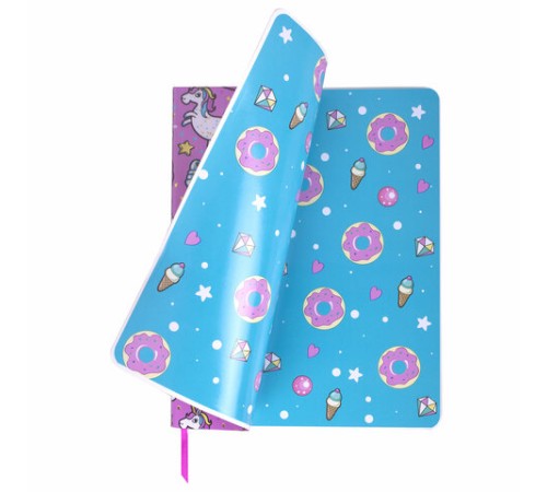 Дневник 1-4 класс 48 л., кожзам (гибкая), печать, фольга, ЮНЛАНДИЯ, 