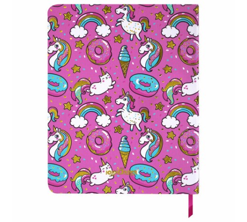 Дневник 1-4 класс 48 л., кожзам (гибкая), печать, фольга, ЮНЛАНДИЯ, 