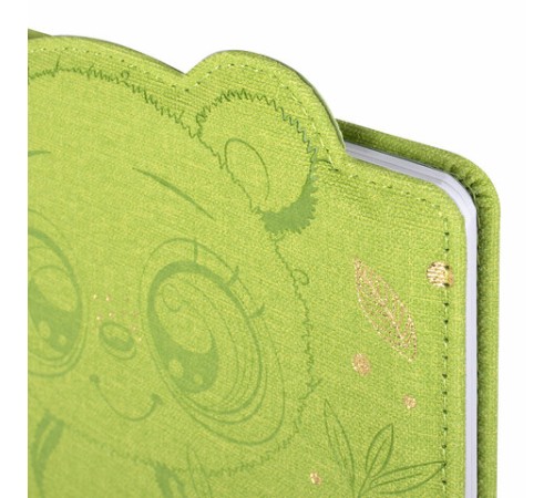 Дневник 1-4 класс 48 л., кожзам (твердая с поролоном), фигурный край, фольга, ЮНЛАНДИЯ, 