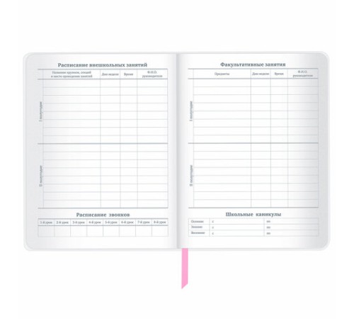 Дневник 1-11 класс 48 л., кожзам (твердая), магнитный клапан, ЮНЛАНДИЯ, 