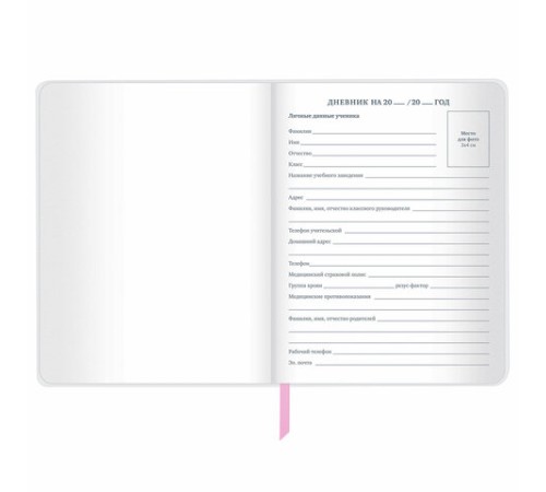 Дневник 1-11 класс 48 л., кожзам (твердая), магнитный клапан, ЮНЛАНДИЯ, 