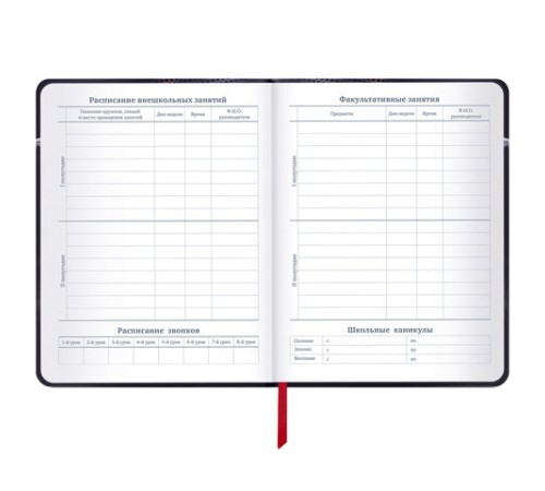 Дневник 1-11 класс 48 л., кожзам (твердая с поролоном), печать, наклейки, BRAUBERG, 