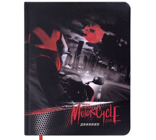 Дневник 1-11 класс 48 л., кожзам (твердая с поролоном), печать, наклейки, BRAUBERG, 