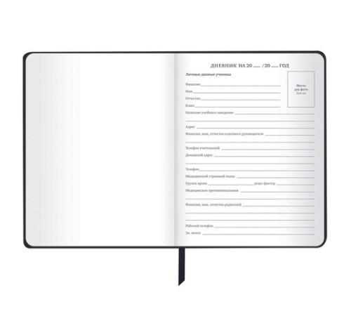 Дневник 1-11 класс 48 л., кожзам SoftTouch (твердая с поролоном), фольга, BRAUBERG, 