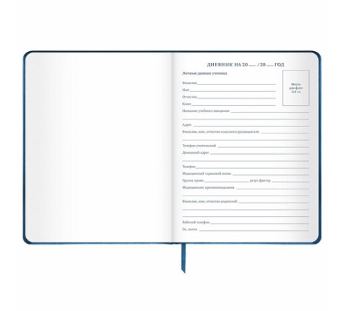 Дневник 1-11 класс 48 л., кожзам (твердая), печать, глиттер, ЮНЛАНДИЯ, 