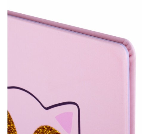 Дневник 1-11 класс 48 л., кожзам (твердая), печать, глиттер, ЮНЛАНДИЯ, 