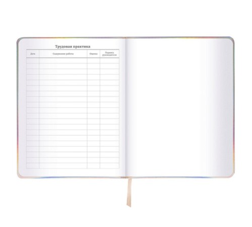 Дневник 1-11 класс 48 л., кожзам (твердая с поролоном), фольга, BRAUBERG HOLIDAY, 