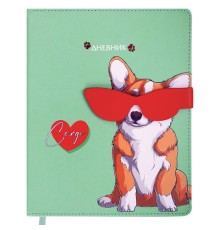 Дневник 1-4 класс 48 л., кожзам (твердая), застежка, ЮНЛАНДИЯ, 