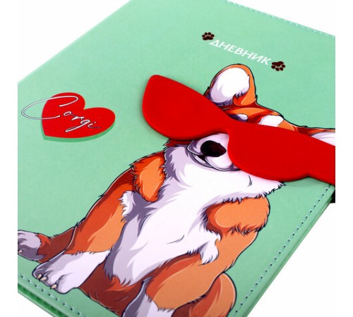 Дневник 1-4 класс 48 л., кожзам (твердая), застежка, ЮНЛАНДИЯ, 