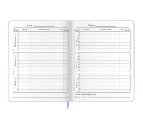 Дневник 1-4 класс 48 л., кожзам (гибкая), печать, фольга, ЮНЛАНДИЯ, 