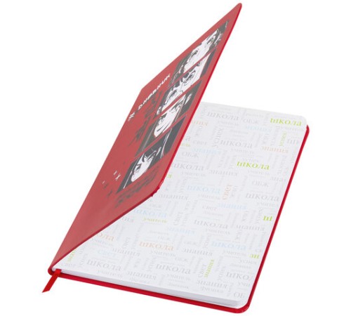 Дневник 1-11 класс 48 л., кожзам (твердая), шелкография, BRAUBERG, 