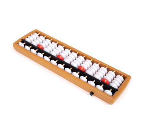 Счеты Абакус (соробан) белые ЮНЛАНДИЯ 